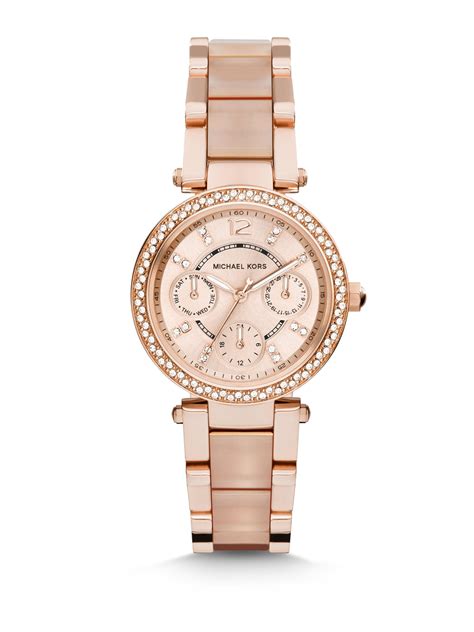 Michael Kors Women's Chronograph Mini Parker 